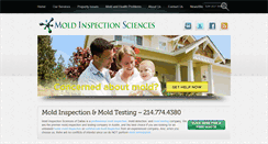 Desktop Screenshot of moldinspectiondallas.com